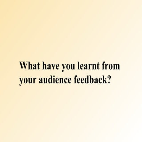 Evaluation- Question 3