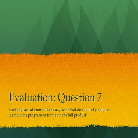Eval q 7 revised