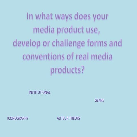 Evaluation - QUESTION ONE