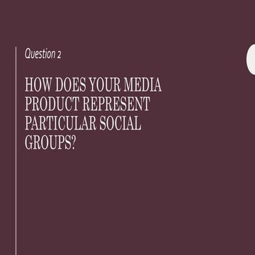 Evaluation question 2