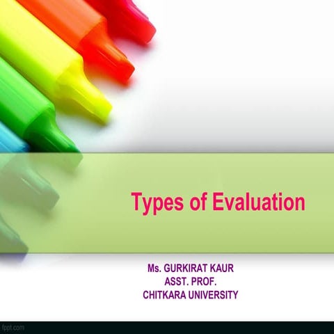 Eval types