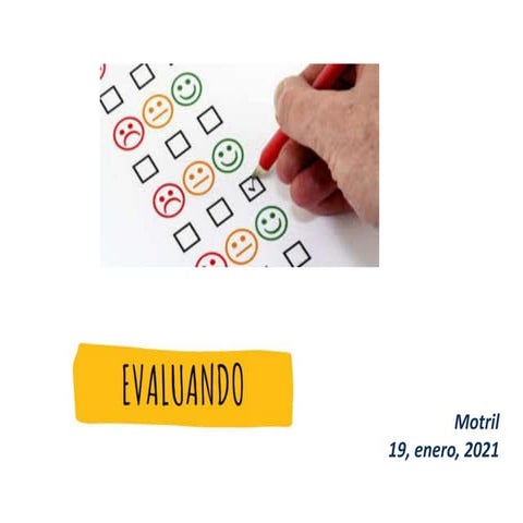 Evaluando