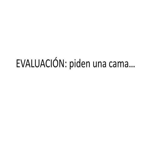 Evaluación