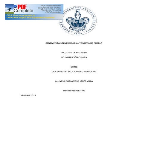 Evaluación del estado nutricio!!