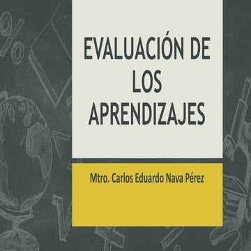 EVALUACIÓN (EDUCATIVA) DE LOS APRENDIZAJES.pptx