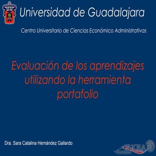 Evaluación de los aprendizajes con ...