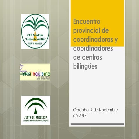 Evaluación de programas bilingües andalucía