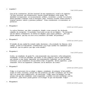 Evaluación de seguimiento política ...