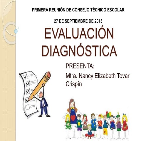 Evaluación diagnóstica