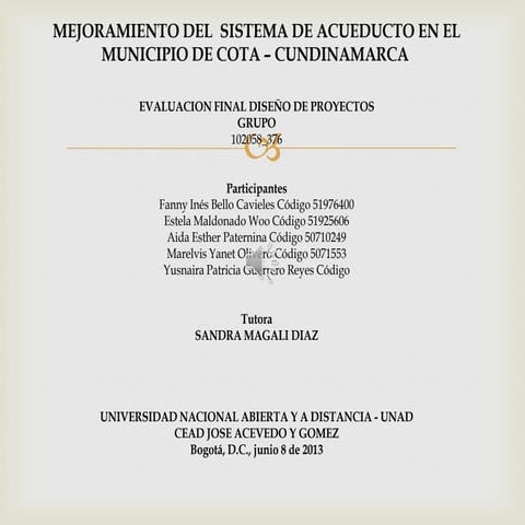 Evaluación final diseño de proyectos grupo 102058 376