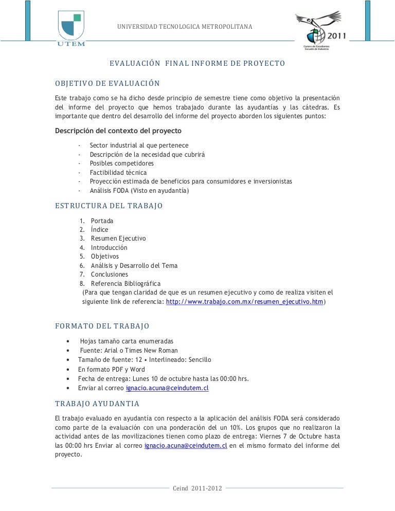 formatos de resumen ejecutivo