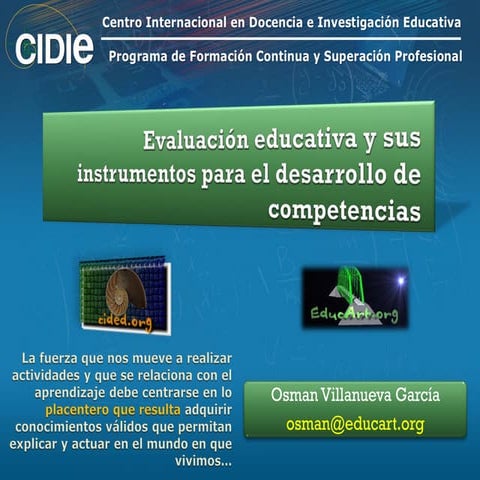Evaluacion instrumentos-competencias