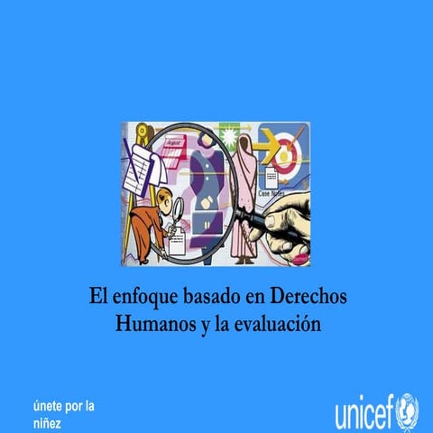 Evaluacion basada en derechos