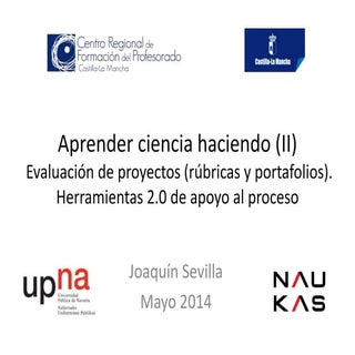 Evaluación de proyectos educativos 