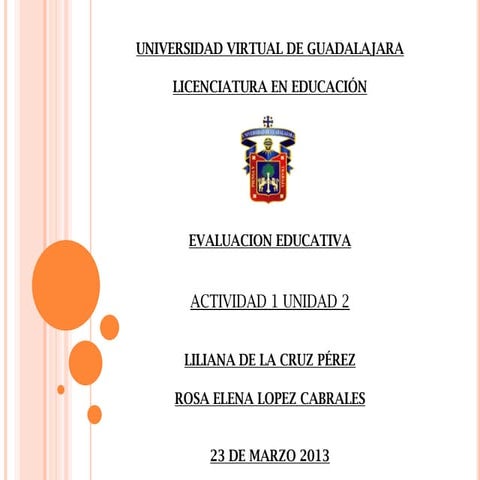 Evaluacion cualitativa y cuantitativa