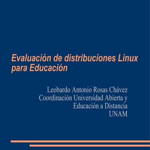 Mapa linux unix | PPTX