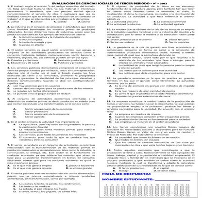 Evaluacion de mundo y economia 9°   2012