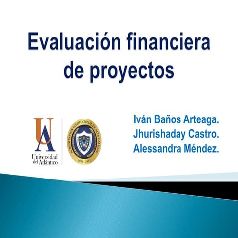 Evaluacion financiera de proyectos. | PPT