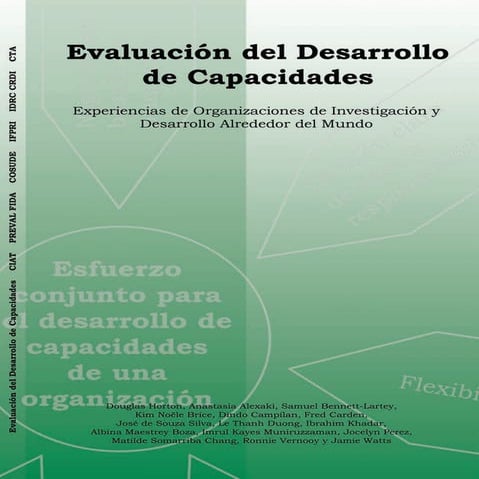 Evaluacion y desarrollo de capacidades