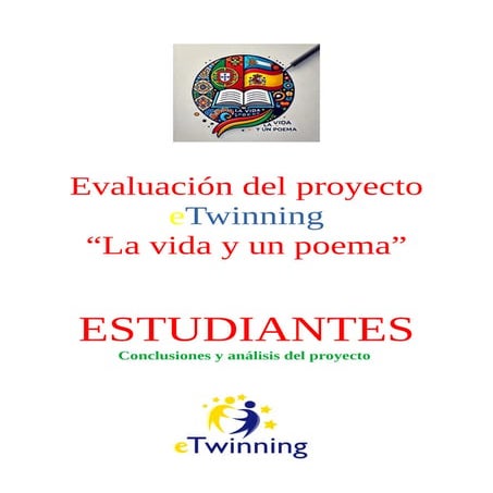 Evaluación de los estudiantes del proyecto "La vida y un poema"