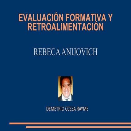 Evaluacion formativa y retroalimentacion rebeca anijovich  ccesa007