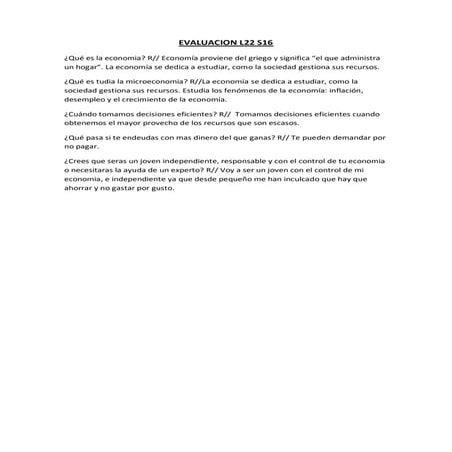 Evaluacion l22 s16