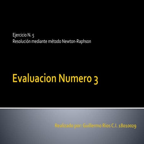 Evaluacion numero 3