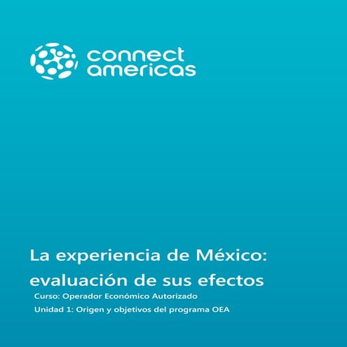 Evaluacion programa oea_mexico | PDF