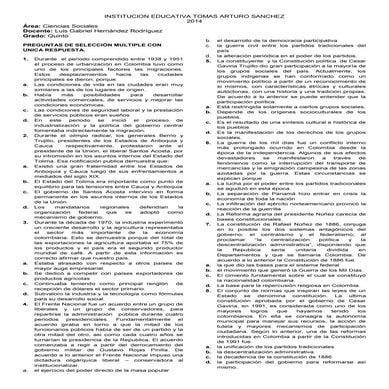 Evaluacion sociales 5° 2014                                                  ...