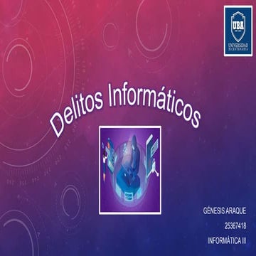 Mapa mental sobre prevencion de los delitos informaticos | PPTX