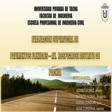 Evaluacion superficial del pavimento flexible (Rugosimetro de Merlin)