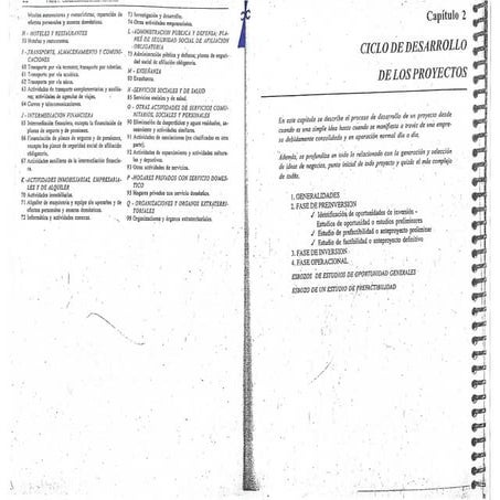 Evaluacion y formulacion de proyectos