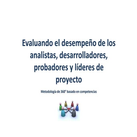 Evaluando el desempeño