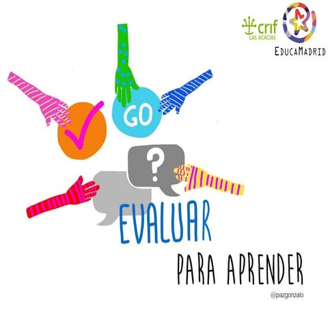 Evaluar para aprender