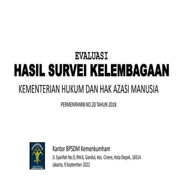 EVALUASI KELEMBAGAAN KEMENHUHAM (1).pptx