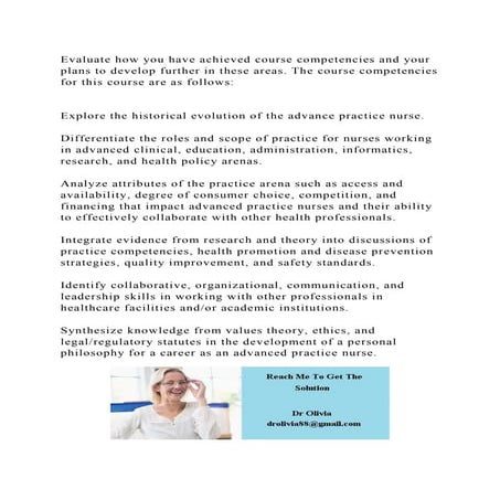 Evaluate how you have achieved course competencies and your plans to.docx