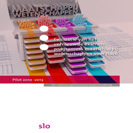 Evaluatie maatschappijwetenschappen-havo