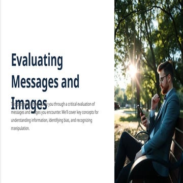 Evaluating messages and images.pptx