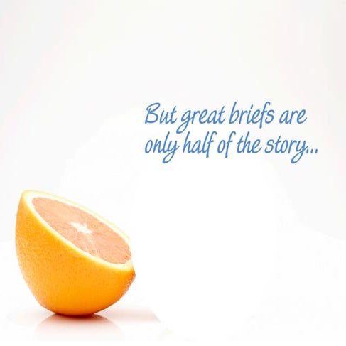 Evaluating creative briefs