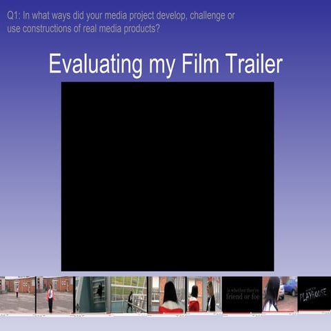 Evaluating my trailer