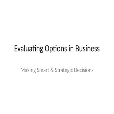 Evaluating_Options_Business_English.pptx