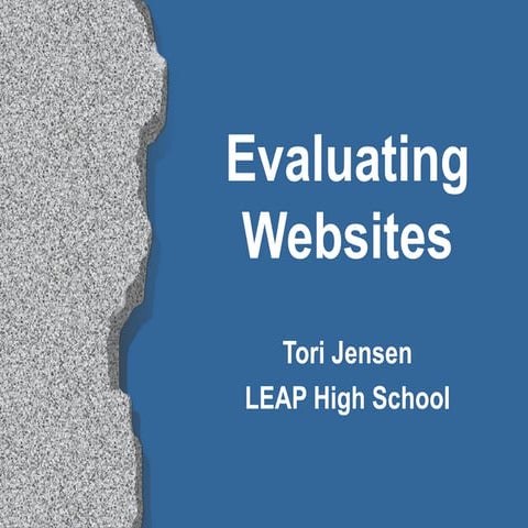 Evaluating sites for leap