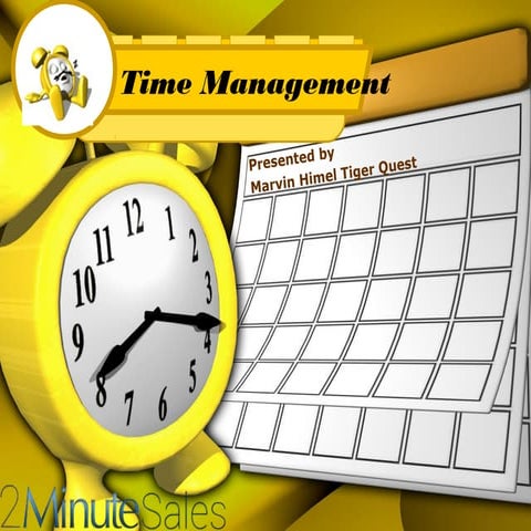 Evaluating your Life: Effective Time Management Workshop