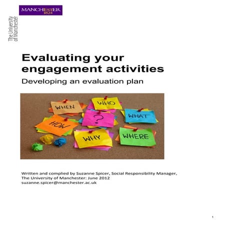 Evaluating your public engagement activities (by Suzanne Spicer)