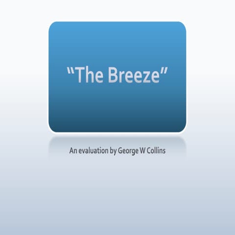 George Collins A2 Media Evaluation