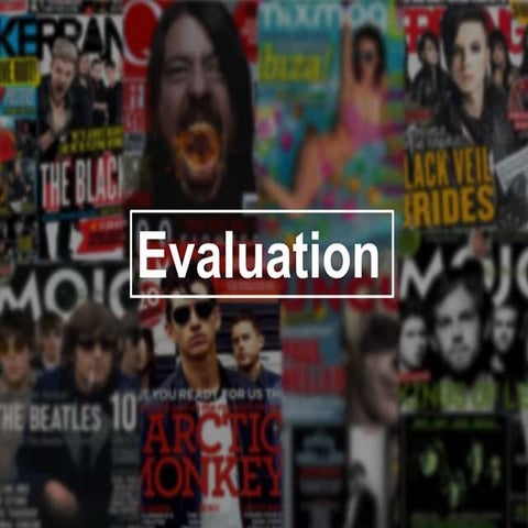 Evaluation Question one