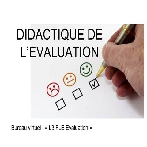 Evaluations | PDF