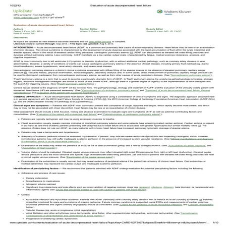 Seattle heart failure model | PDF