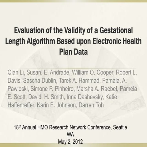 AGE OF GESTATION, GTPAL AND EDD , AOG PPT | PDF