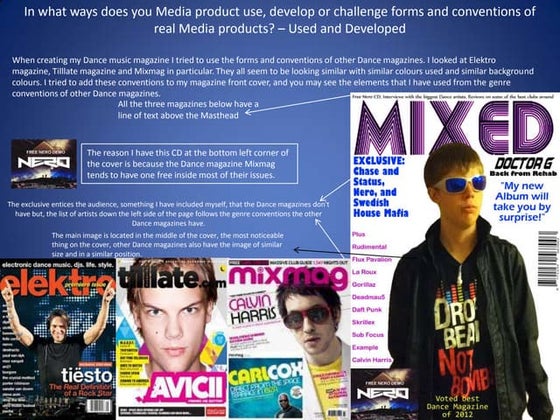 Mixed magazine front cover | PPTX